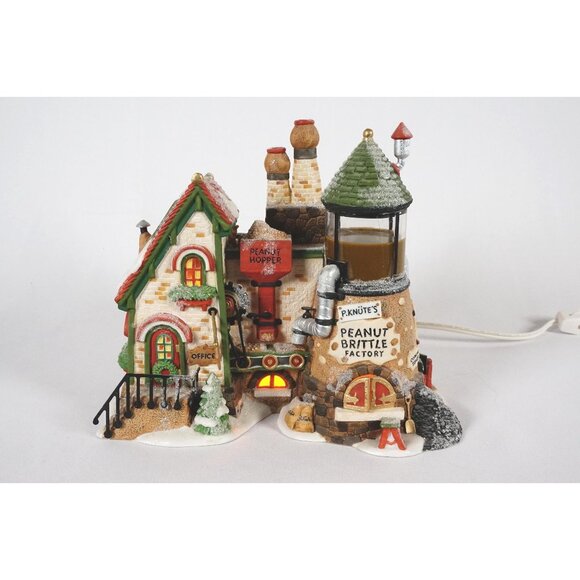Department 56 The Peanut Brittle Factory North Pole Series #56701 Lighted House - Picture 1 of 10